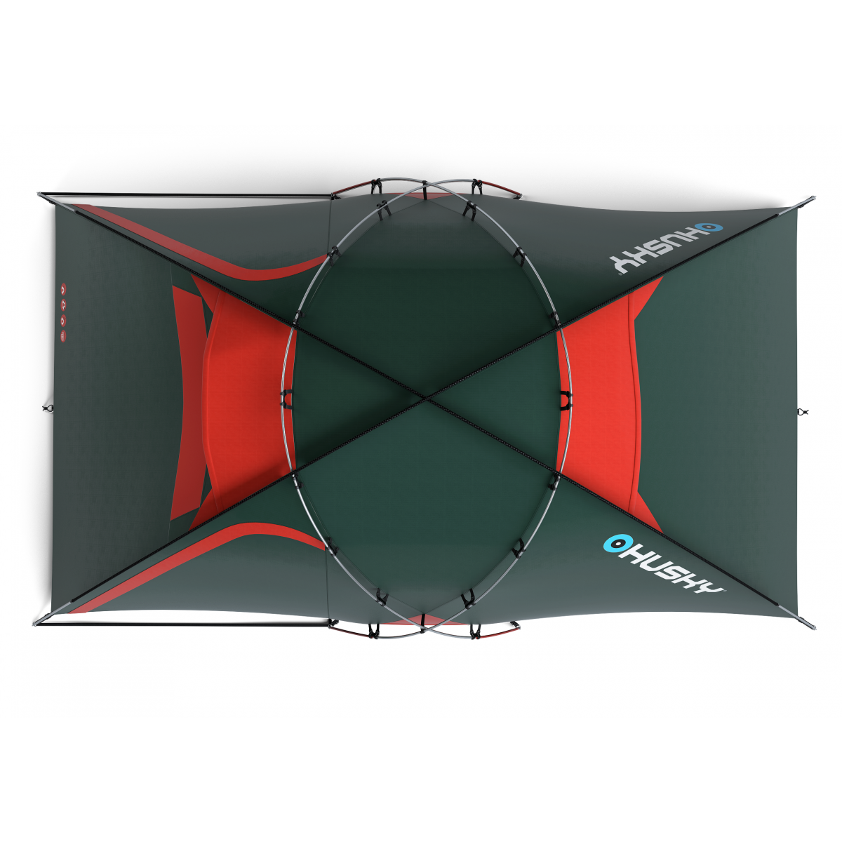 Namiot Extreme FELEN 3-4 os. - zielony | HUSKY