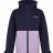 Dziecięca kurtka typu Hardshell  NICKER KIDS - purpurowa