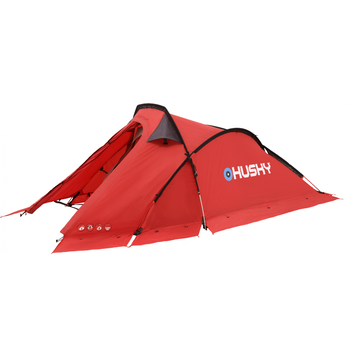 Namiot Extreme FLAME 2 os. czerwony HUSKY